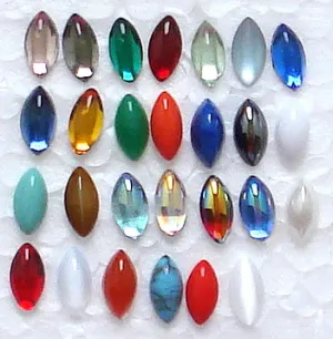 10x5mm (3175) Marquise Navette Glass Cabochon