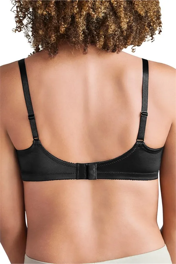 Amoena Isabel Non-wired Camisole Pocketed Mastectomy Bra - Black 2118