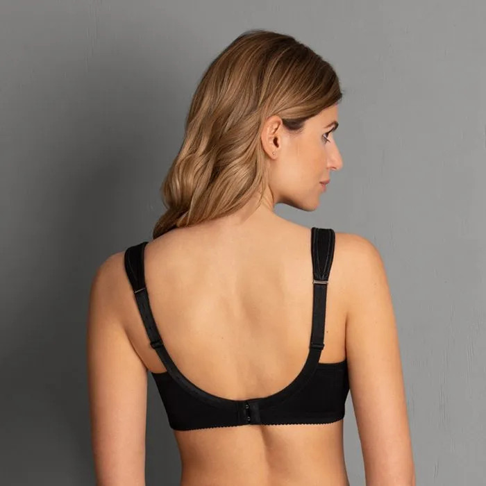 Anita Care Safina Wire Free Mastectomy Bra Comfort Straps - Black 5349X