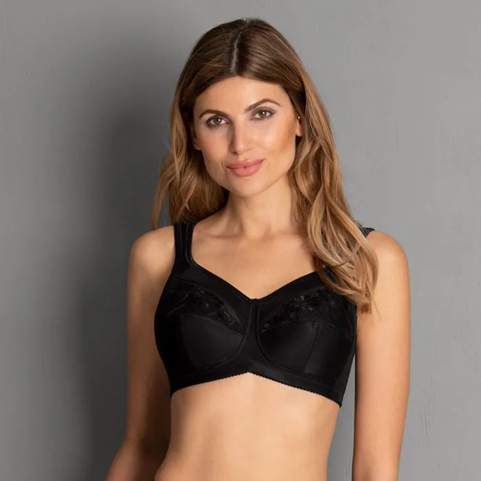 Anita Care Safina Wire Free Mastectomy Bra Comfort Straps - Black 5349X