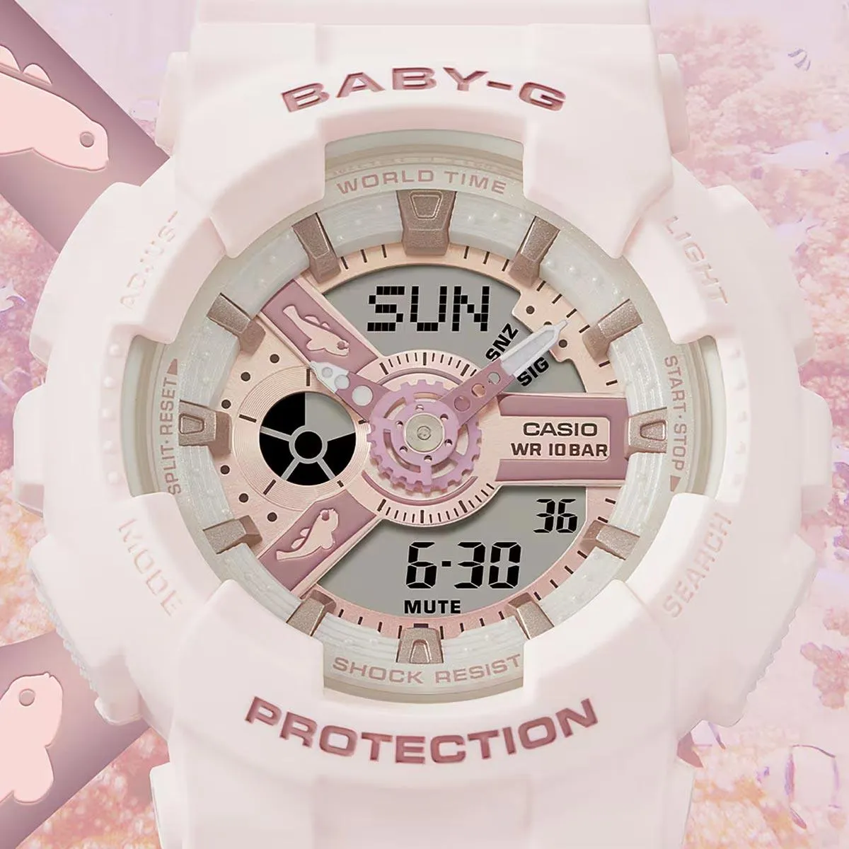 Baby-G Aqua Planet BA-110AQ-4A