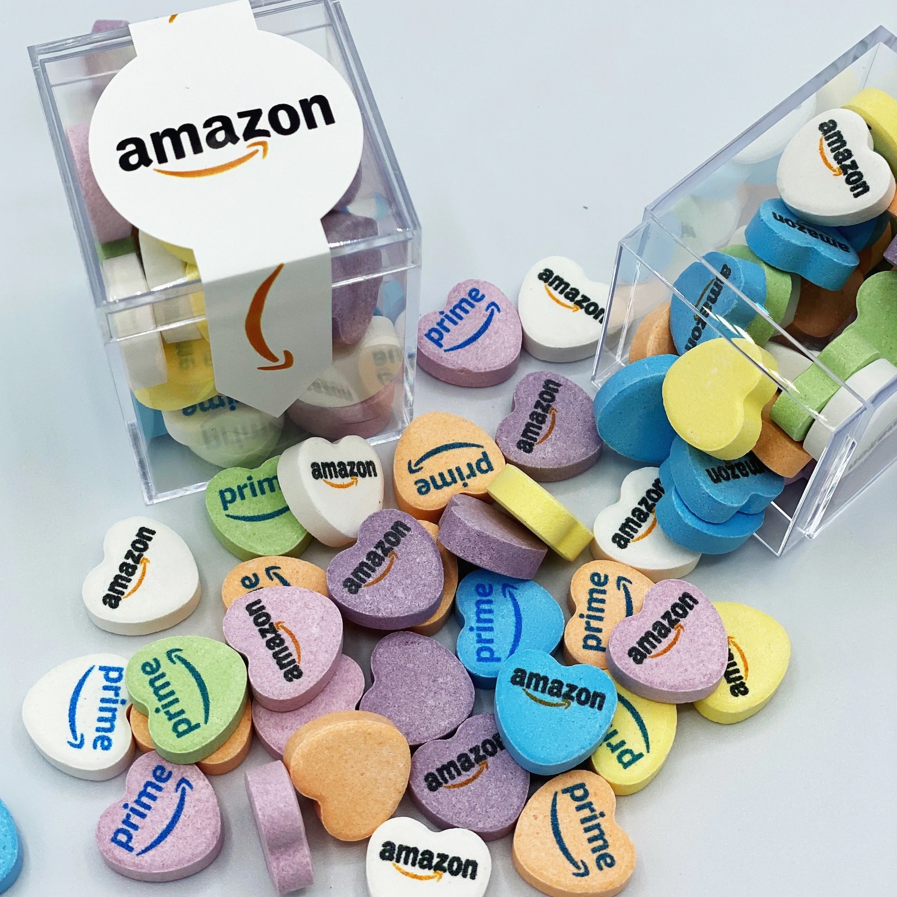 Candy Hearts Branded Cubes (Min 12 Cubes)