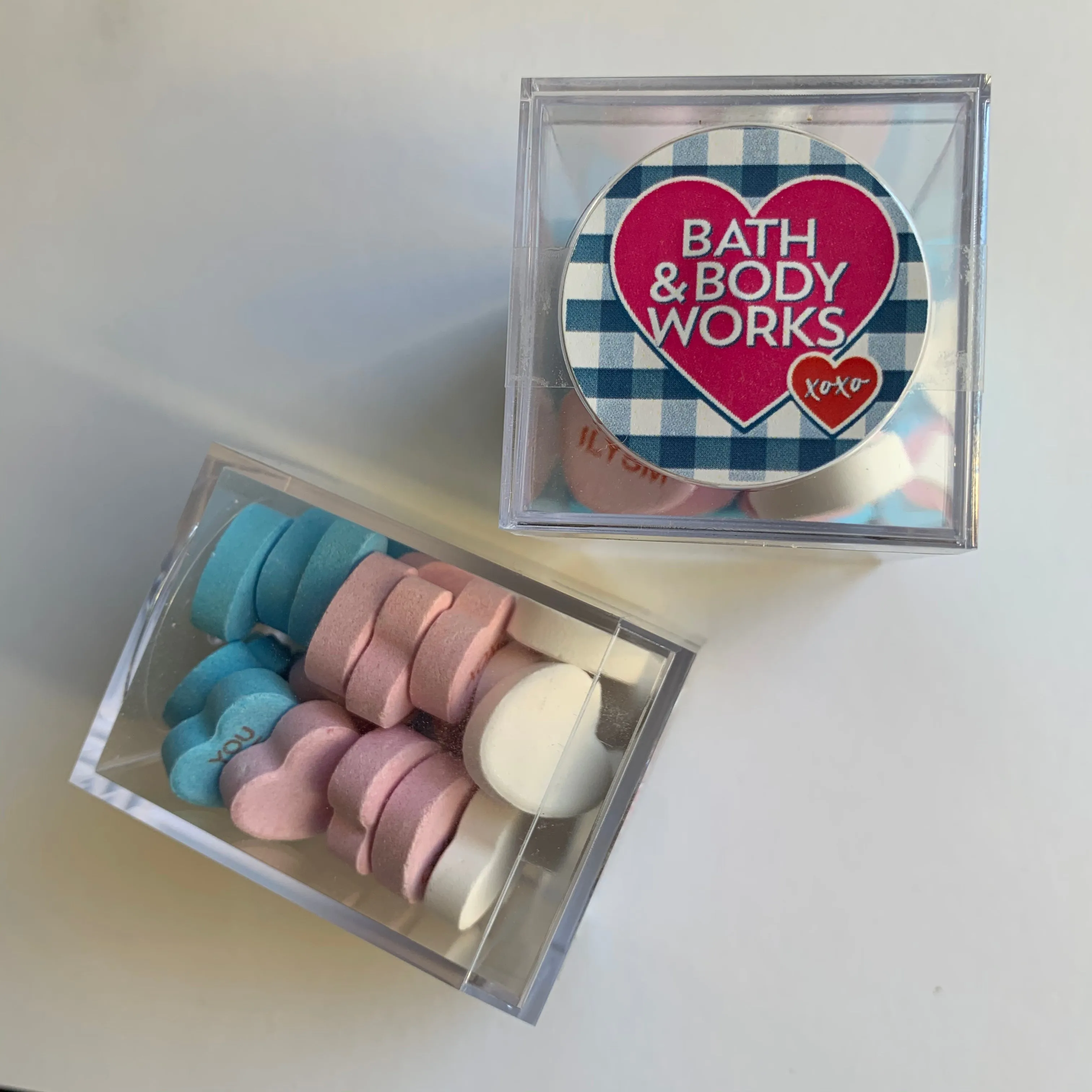 Candy Hearts Branded Cubes (Min 12 Cubes)