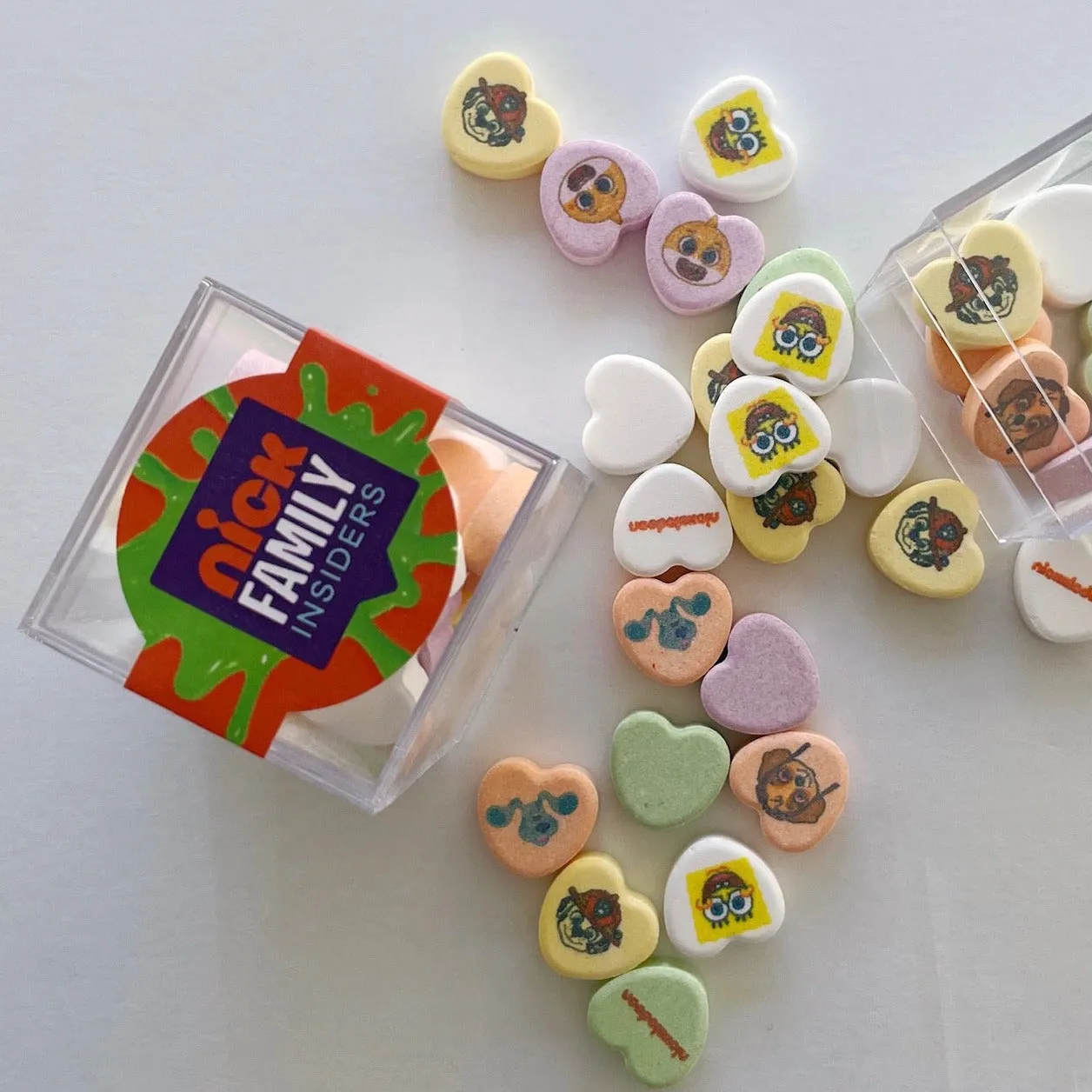 Candy Hearts Branded Cubes (Min 12 Cubes)