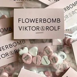 Candy Hearts Personalized Bags - 8 Candies Per Bag (100 Bag Minimum)