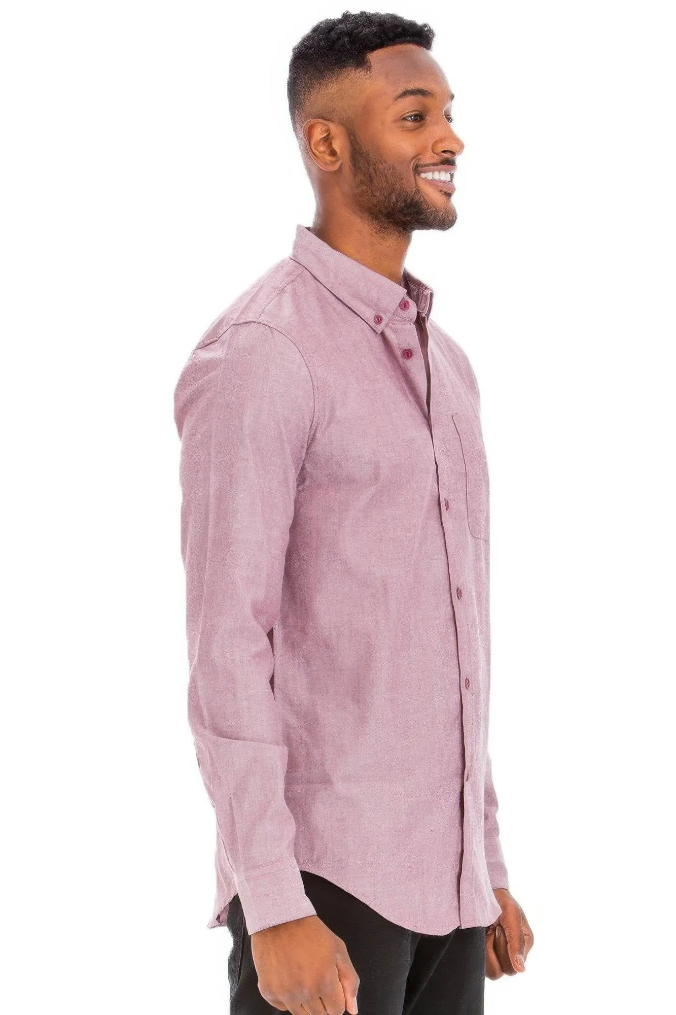 Casual Long Sleeve Pocket Shirt