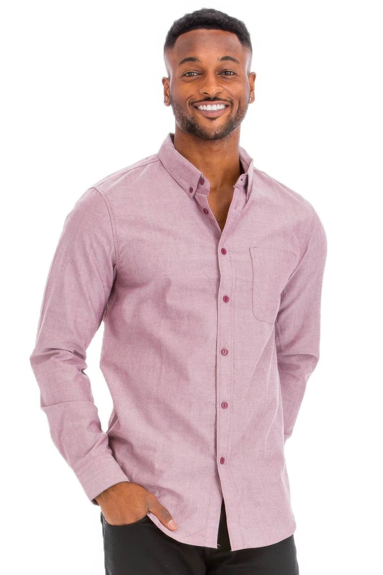 Casual Long Sleeve Pocket Shirt