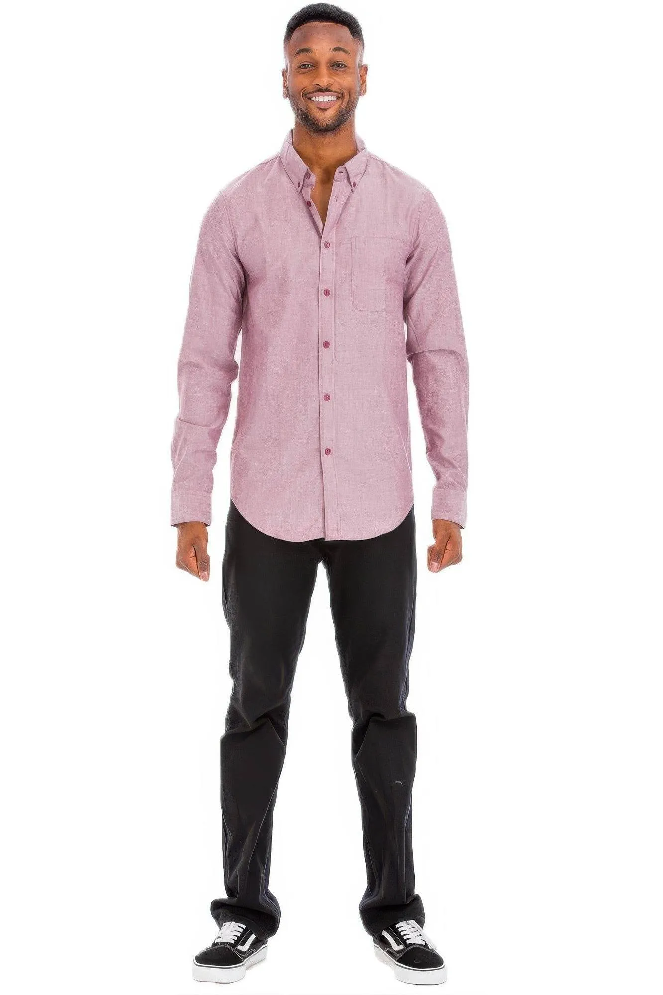 Casual Long Sleeve Pocket Shirt