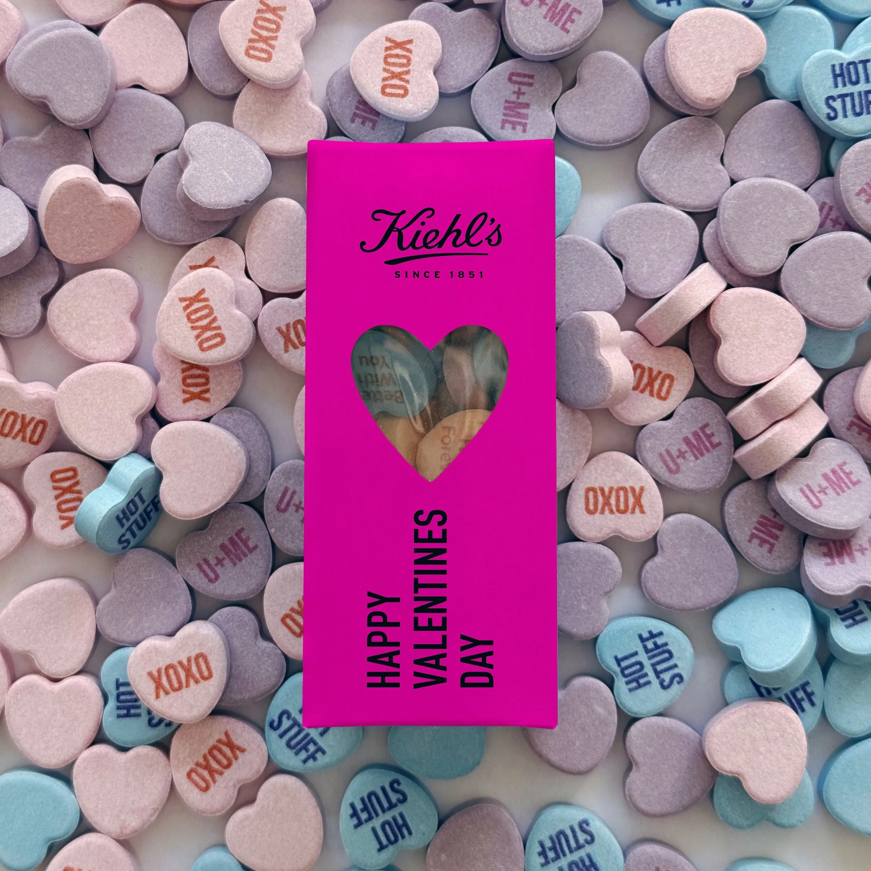 Custom Candy Conversation Hearts in Branded Valentines Boxes