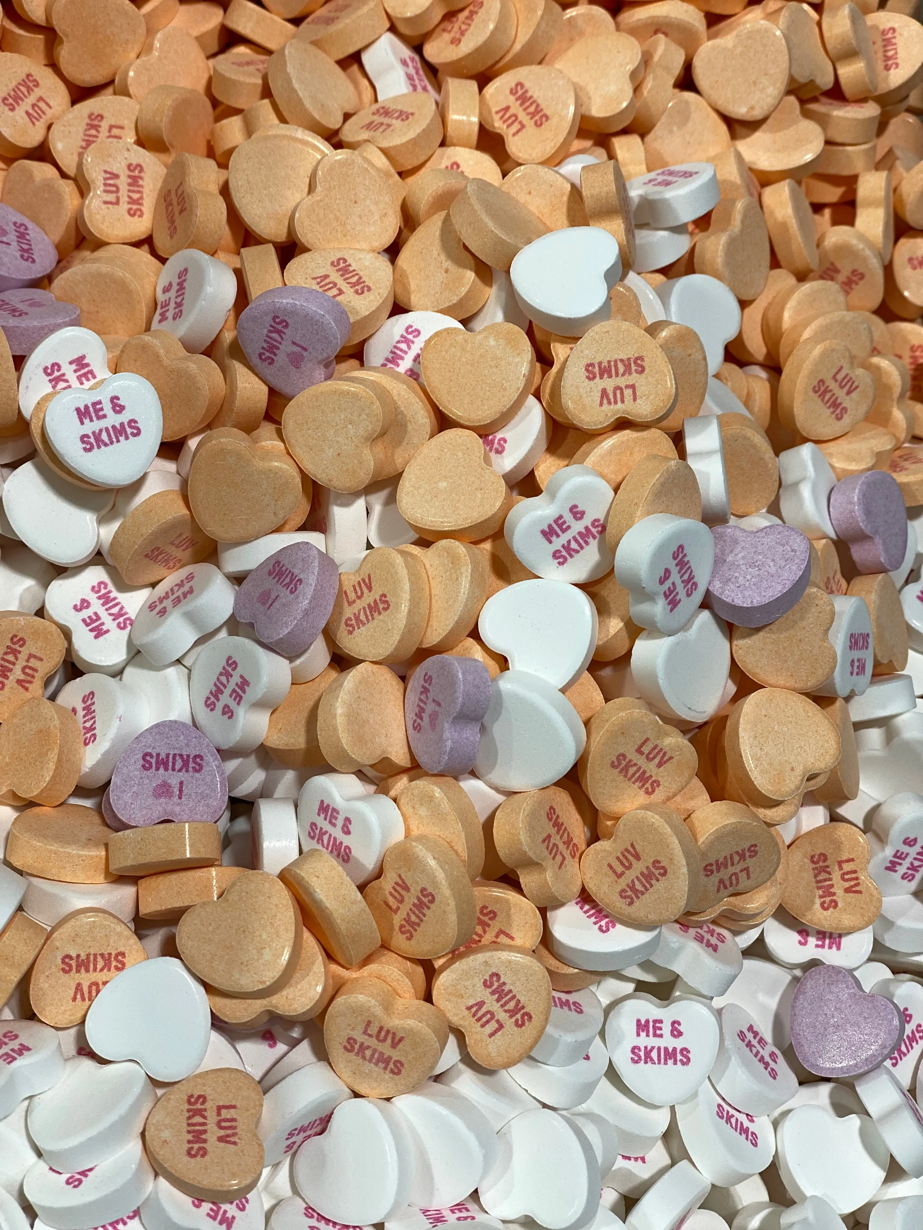 Custom Candy Conversation Hearts in Branded Valentines Boxes