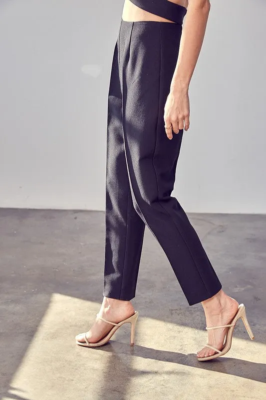 DO   BE COLLECTION High Waisted Slim Pants