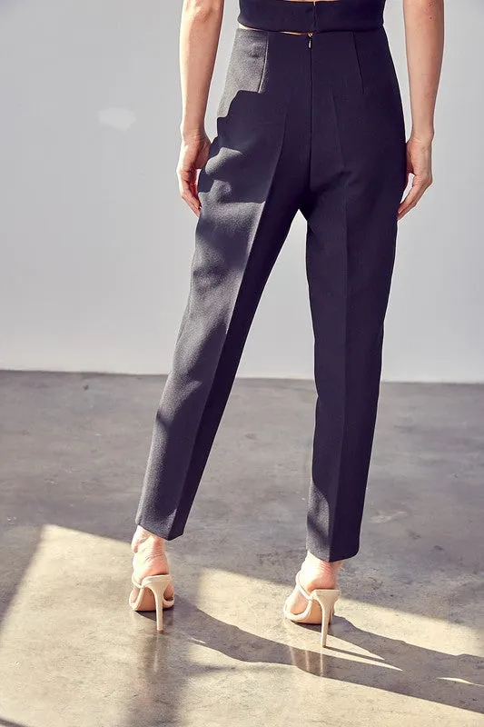 DO   BE COLLECTION High Waisted Slim Pants