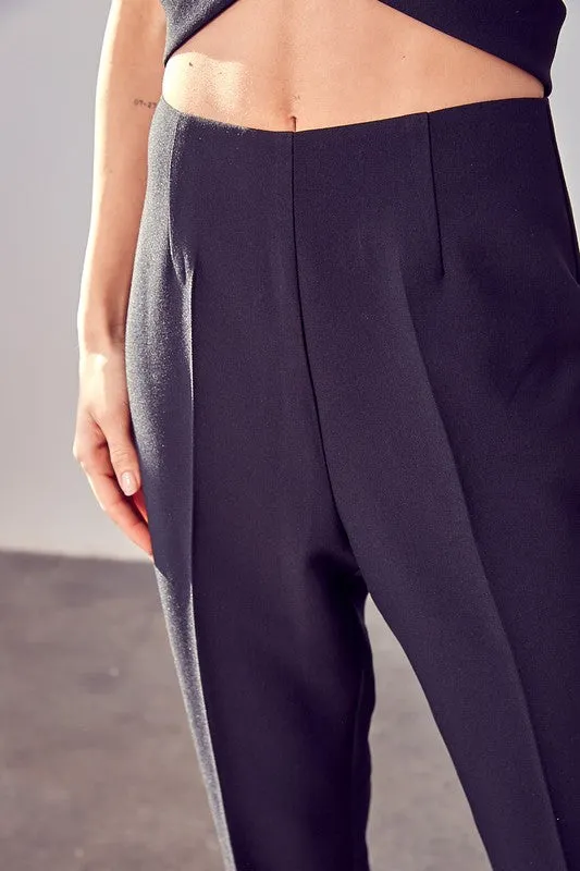 DO   BE COLLECTION High Waisted Slim Pants
