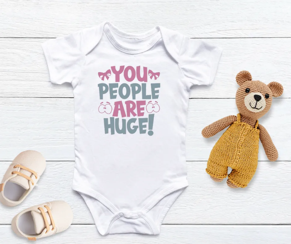 Funny baby bodysuit
