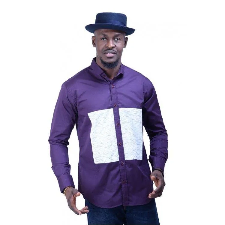 Gasper Tailored Purple Shirt