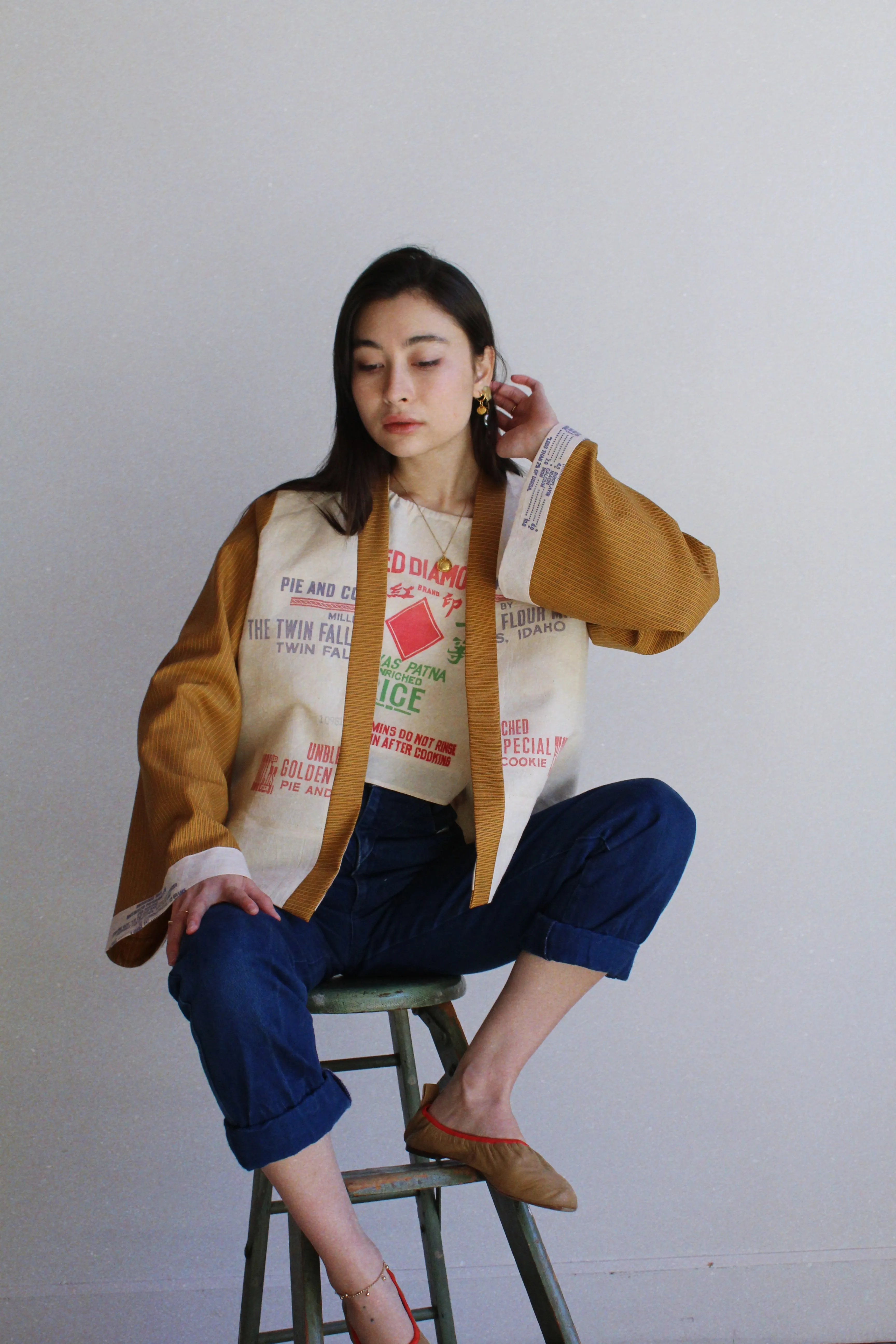Golden Special Cropped Jacket lg