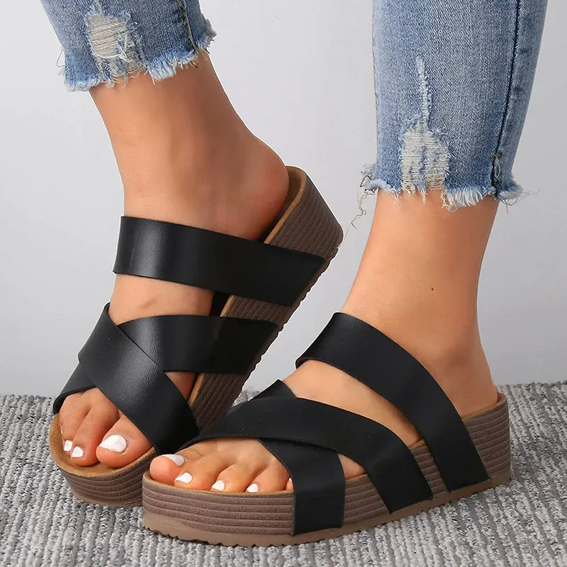 hulianfu Casual Weave Opend Comfortable Shoes