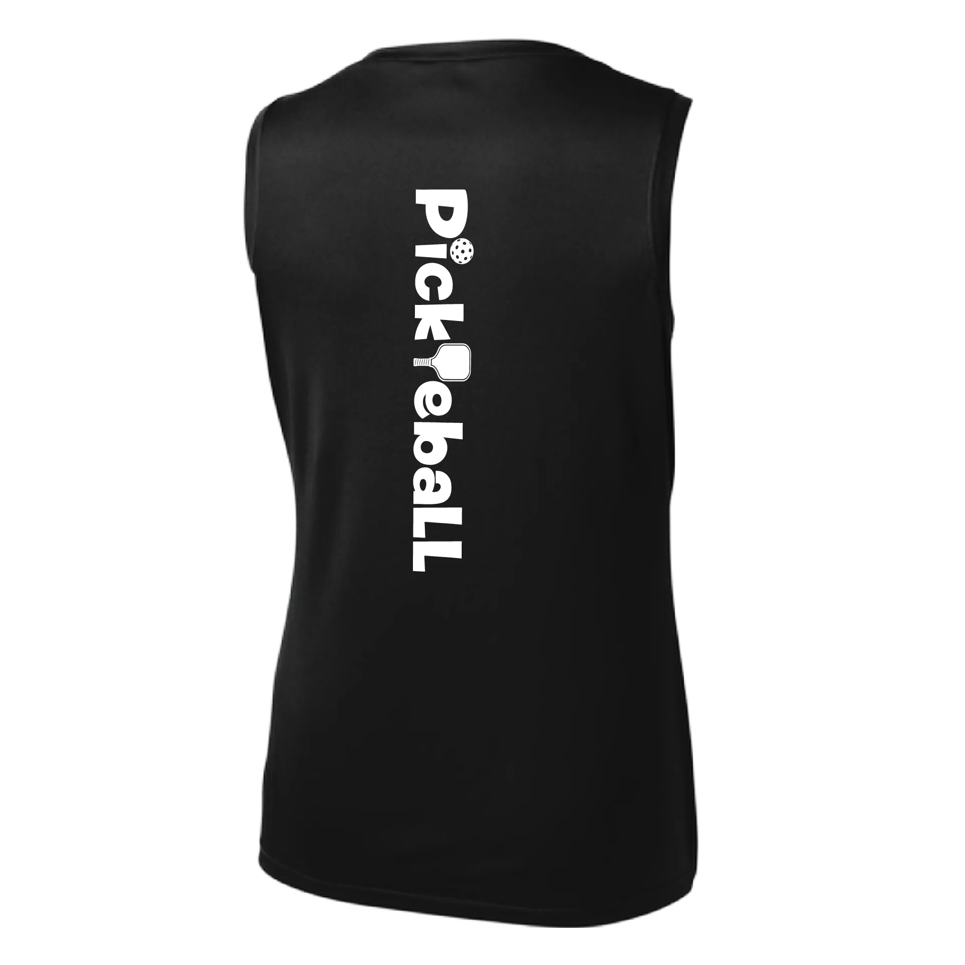 Pickleball Horizontal (Customizable) | Women’s Sleeveless Shirt | 100% Polyester