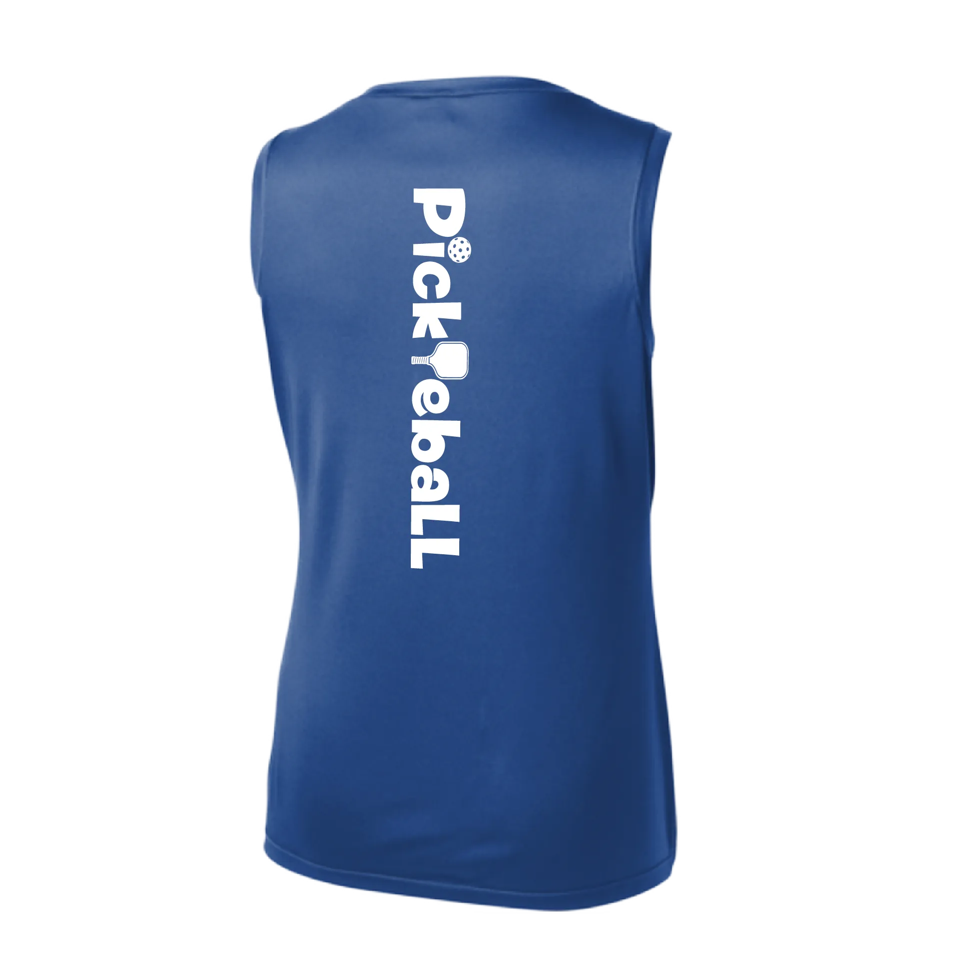 Pickleball Horizontal (Customizable) | Women’s Sleeveless Shirt | 100% Polyester