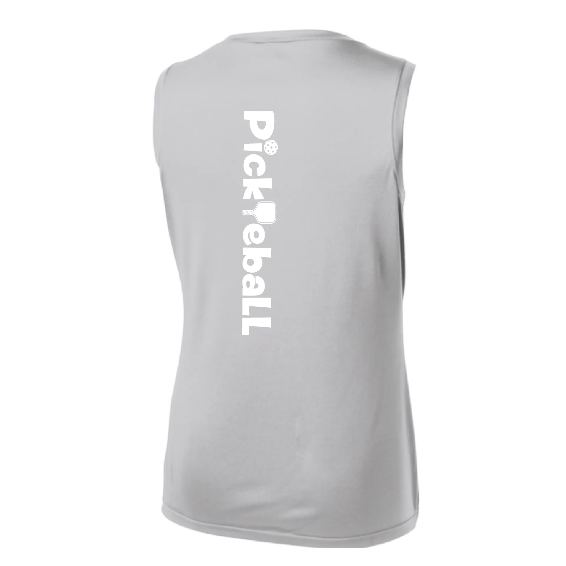 Pickleball Horizontal (Customizable) | Women’s Sleeveless Shirt | 100% Polyester