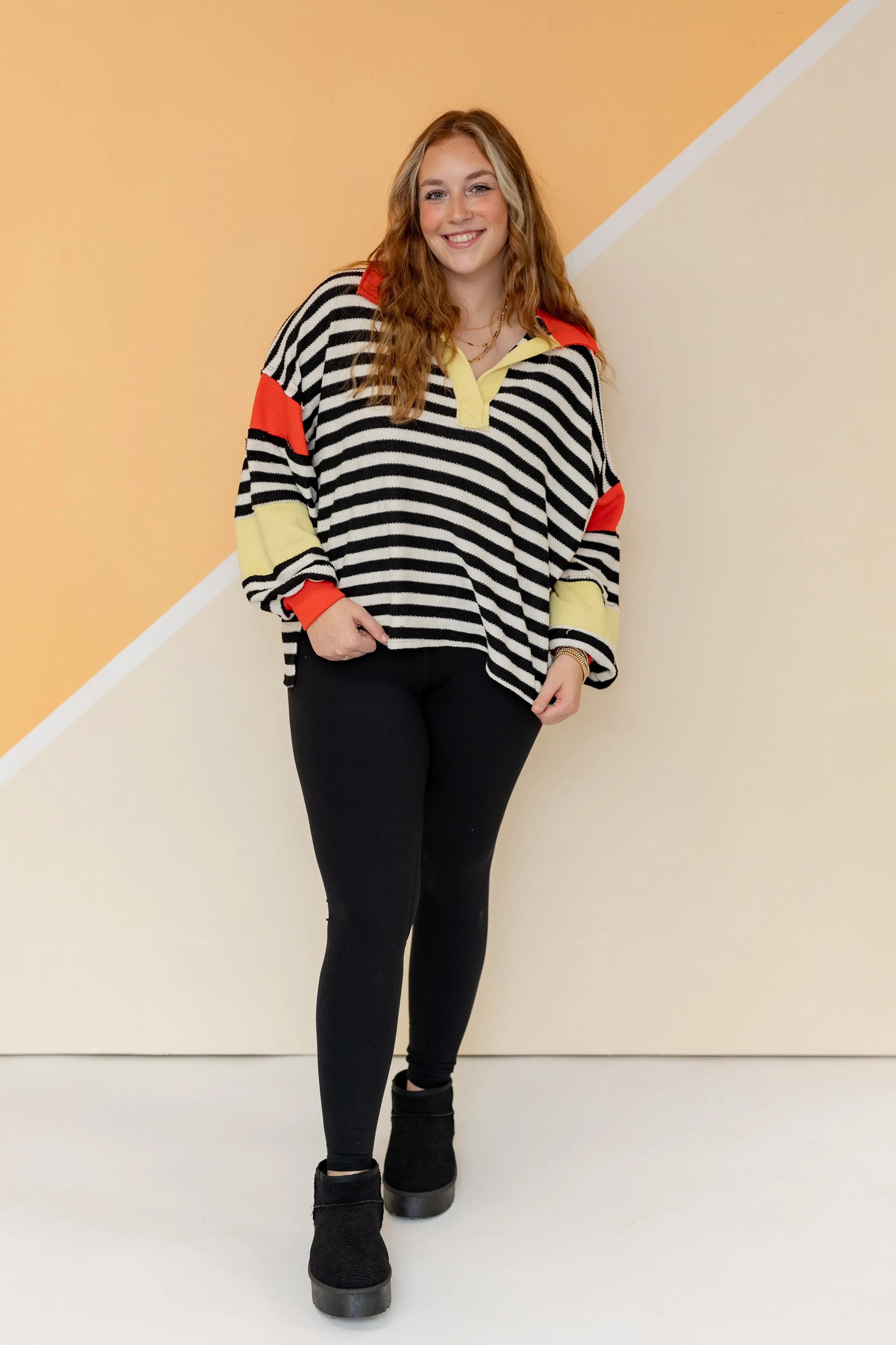 Seeing Stripes Pullover