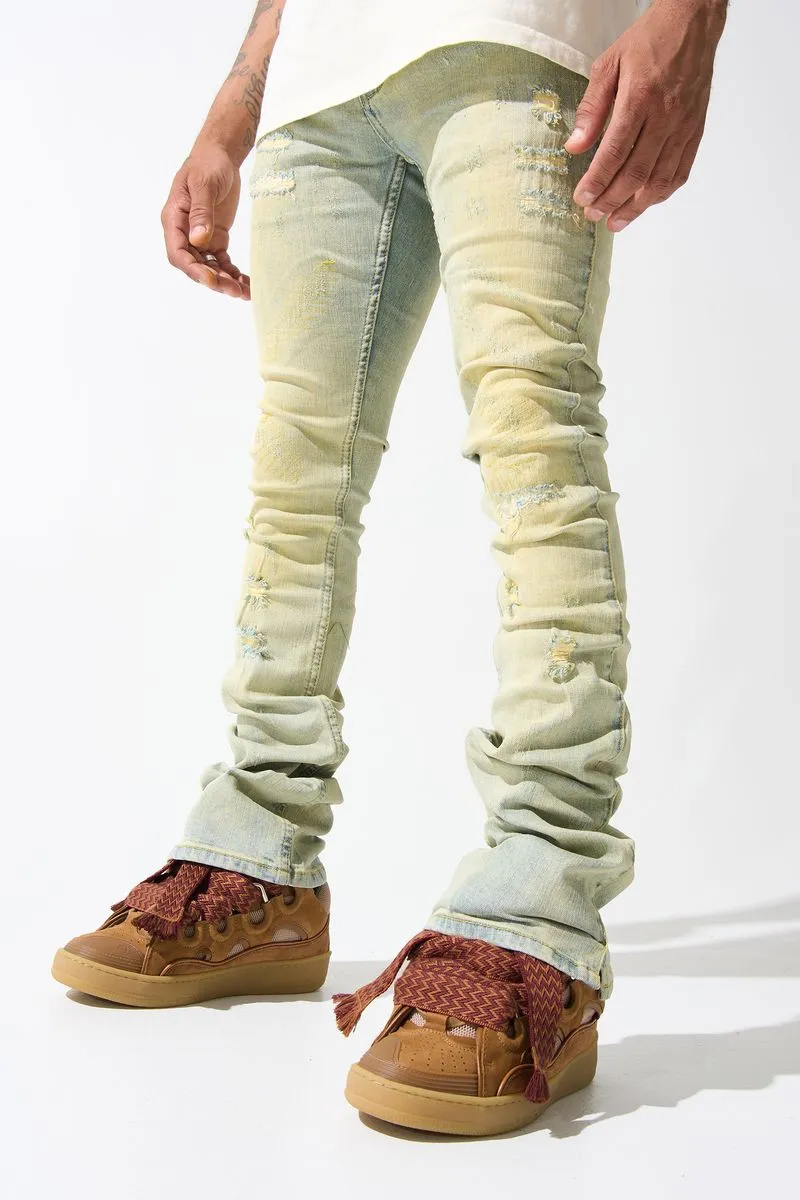 SERENEDE Tierra Stacked Jeans (EARTH)