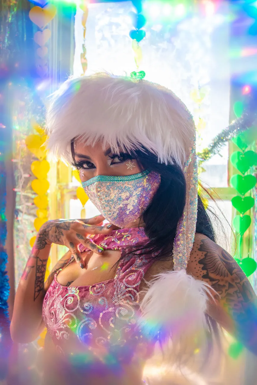 Tailored Sequin Mask
