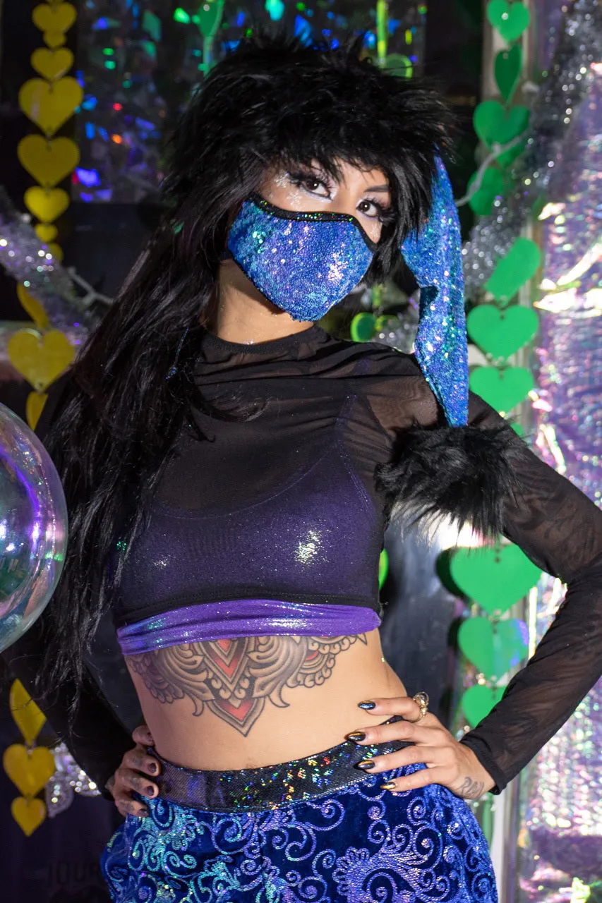 Tailored Sequin Mask