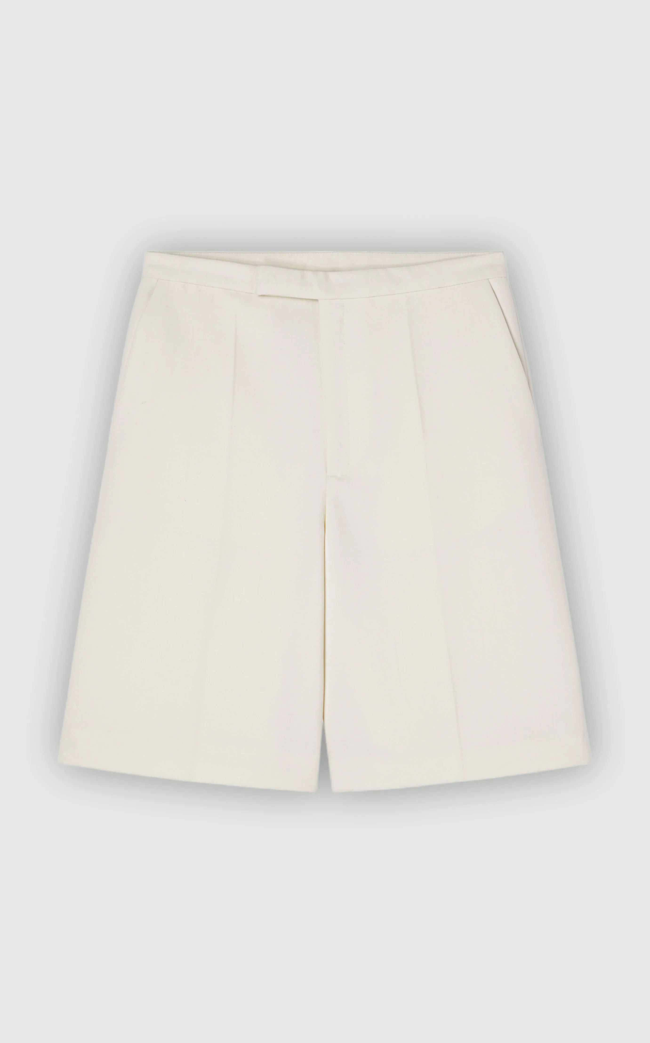 Tailored Wool Shorts